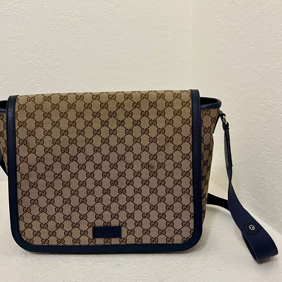 Gucci baby/diaper bag